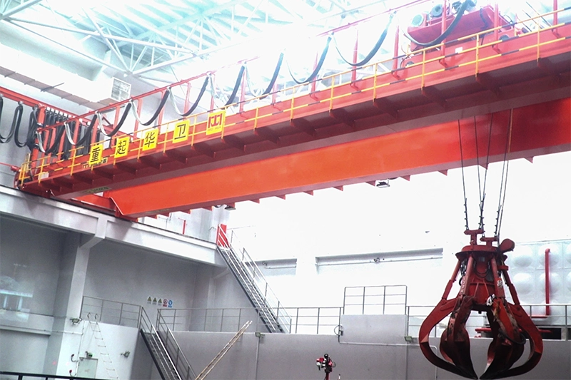 Overhead Crane With Grab QZ Type